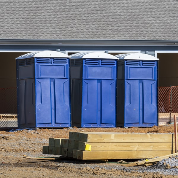 how do i determine the correct number of porta potties necessary for my event in Plevna